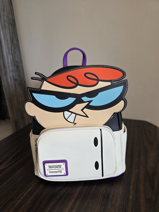 Loungefly Handbags - 0002 Loungefly Cartoon Network Dexter's Lab Mini Backpack Bag